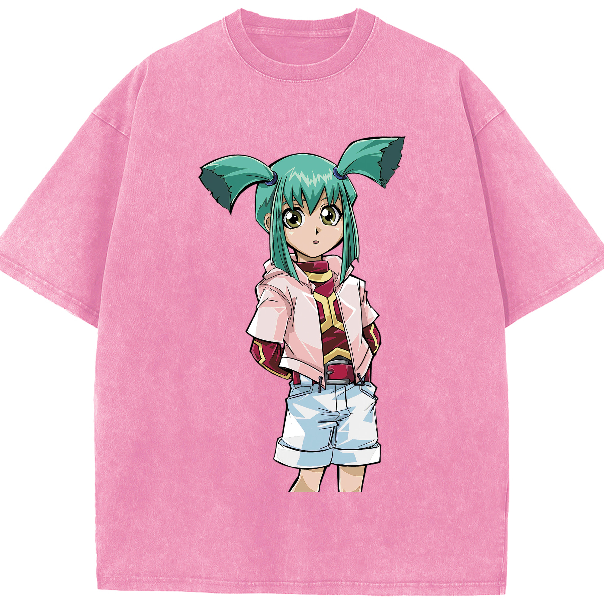 （画像用） 遊☆戯☆王 Yu-Gi-Oh! 綿100% ヴィンテージ風 半袖Tシャツ（フロントプリント）